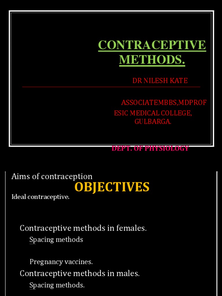 Contraceptivemethods 150521003728 Lva1 App6892 | PDF | Combined Oral ...