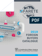Catalogue FARETE International Club 2019