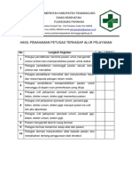 7.1.4 Ep 1 Hasil Evaluasi Petugas Terhadap Alur Pelayanan