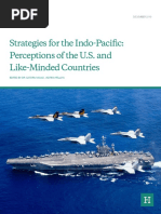 Strategies For The Indo-Pacific: Perceptions of The U.S. and Like-Minded Countries