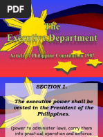 Lecture 10 Executive Branch