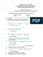 Soal UTS Matematika Kelas 3 Semester 1 PDF