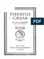 Tiberius Caesar. by G.P. Baker