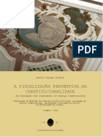 Controle preventivo da constitucionalidade: garantia da justiça constitucional em Portugal