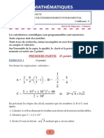 Bef Maths 2019