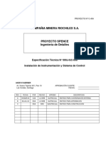 Especificación Técnica BHP