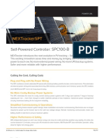 NEXTrackerSPT SPC100-B Datasheet - 201505 - v01 PDF