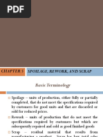 Chapter 5 Spoilage, Rework, and Scrap
