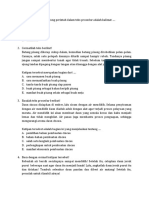 Ulangan Bab Iii Teks Prosedur Kelas Vii PDF