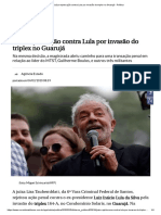 Juíza Rejeita Ação Contra Lula Por Invasão Do Triplex No Guarujá - Política