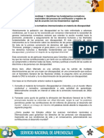 Evidencia Ensayo Identificar Referentes Normativos Internacionales