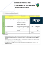 Cuadro de SubActividad 1 Matemática 2os Años PDF