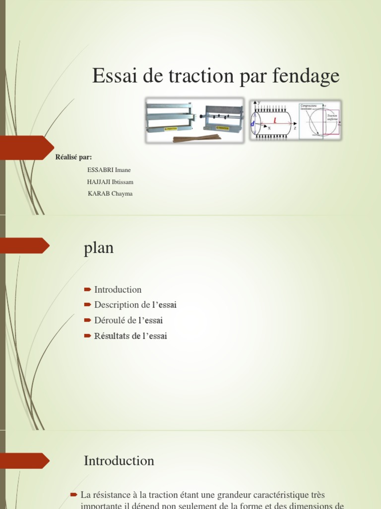 Essai de traction par fendage du béton | PDF | Mécanique newtonienne ...