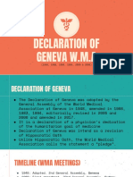 Declaration of Geneva