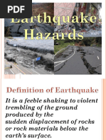 DRR Lesson 3 Earthquake Hazard