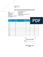 FORMAT BIMBINGAN KKW