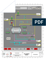 Flow Diagram Test Separator GTS BX