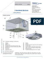Air Terminal Devices - Instalation Manual