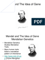 Mendelian and Non Mendelian Genetics