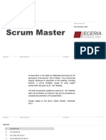 Scrum Master V3.10 Espanol