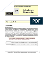 EMP 07 - As Sociedades Empresárias PDF