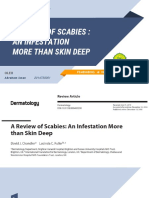 JOURNAL READING - A Review of Scabies An Infestation More Than Skin Deep