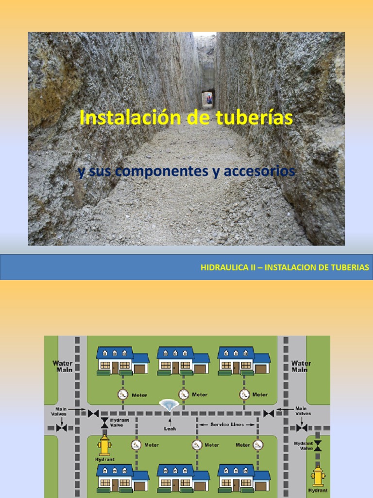 Instalacin de Tuberas PDF | PDF | Tap (Válvula) | Tubería (transporte ...