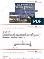 Guía RM 04 2019 Diagramas de Fuerza de Corte y Momento Flector PDF
