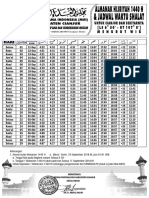 Almanak & Jadwal Shalat 1440 - MUI
