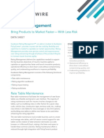 PolicyCenter Data Sheet Rating Management