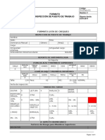 FORMATO INSPECCION PUESTO DE TRABAJO