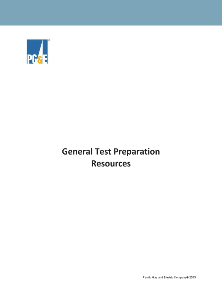 General Test Prep Resource Guide | PDF | Cognition