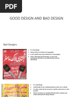 GOOD DESIGN AND BAD DESIGN Final