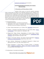 BA (Hons) Pol. Science 1st Yr Syllabus Plus Essential Readings