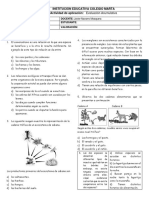 Evaluación acumulativa de Biología sobre relaciones ecológicas