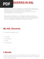 Xii SQL Full Notes | PDF