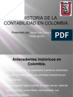 La Historia de La Contabilidad en Colombia