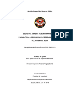 PROYECTO DE GRADO DISEÑO DEL SISTEMA DE SUMINISTRO DE AGUA PARA LA FINCA LOS GUADUALES, VEREDA LA.pdf