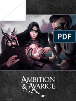 Ambition & Avarice 1st Edition