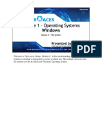 CyberAces Module1-Windows 4 FileSystem
