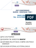 Exit Conf Survei Verif 1 RSUD LEBONG-feb 2019