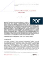 O ditongo em Português: história, variação e análises