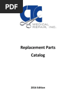 Catalog Spare parts surgery equipment