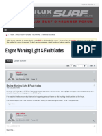 Engine Warning Light & Fault Codes - Hilux Surf & 4runner Forum