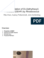 biodegradation of di- 2ethylhexyl  phthalate  dehp  by rhodococcus   1 