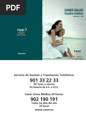 Cuadro Medico Salamanca 2012 Hospital Poliza De Seguros