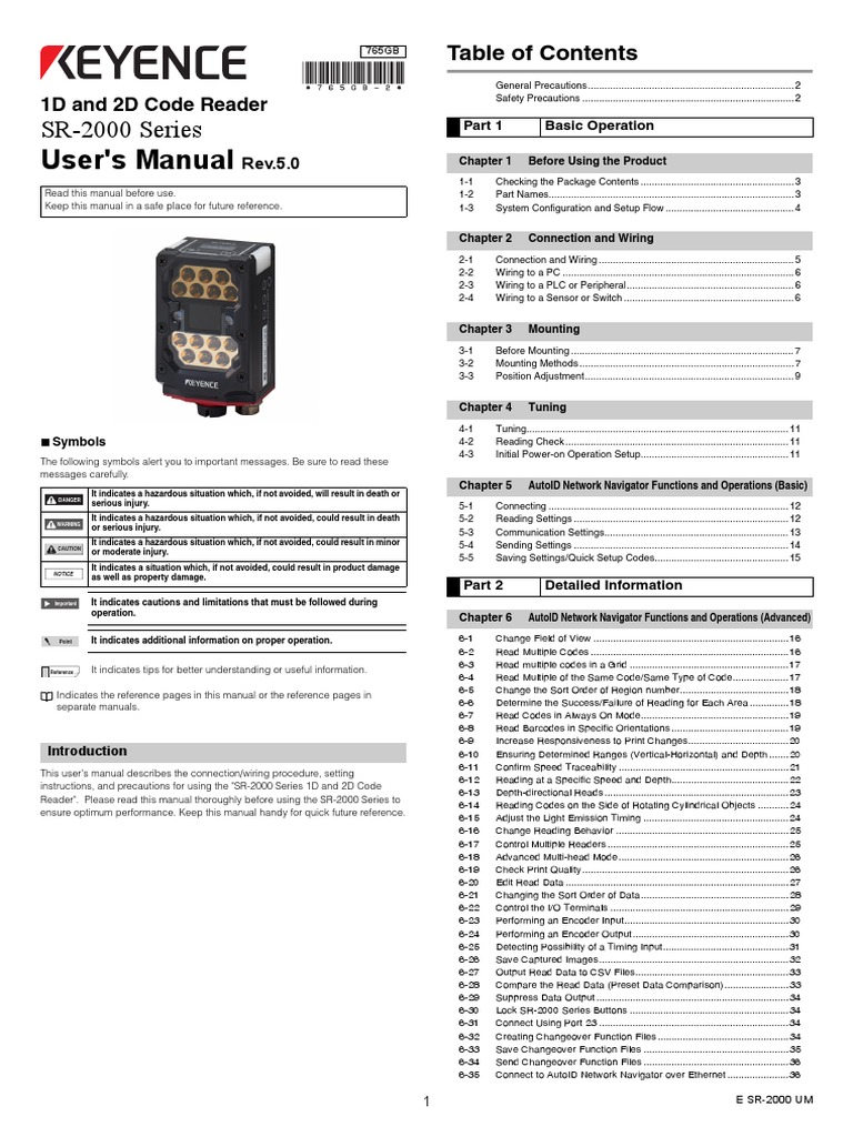 SR-2000 User's Manual - E | PDF | Electromagnetic Compatibility