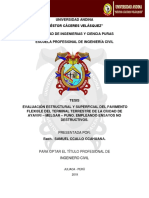 EVALUACIÓN ESTRUCTURAL Y SUPERFICIAL DEL PAVIMENTO FLEXIBLE DEL TERMINAL TERRESTRE DE LA CIUDAD DE AYAVIRI-MELGAR-PUNO. EMPLEANDO ENSAYOS NO DESTRUCTIVOS.pdf