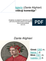 Dante Dieviskoji Komedija