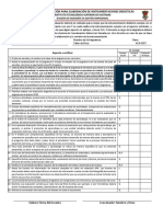 Lista de Verificacion Instrumentaciones